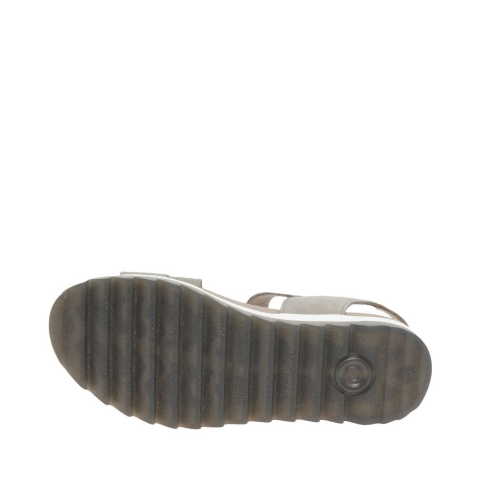 Gabor Lin Nubuck | Sandales à Talons Bas Verity Exclusives Pour Femme